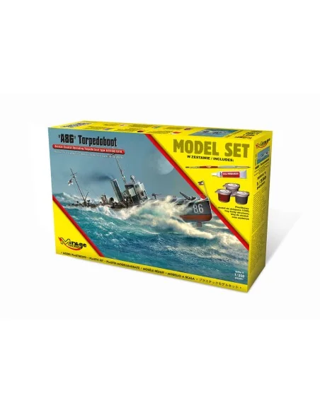 [NO_DESC] A86 German Torpedoboot (Model Set), 1/350 - Mirage Hobby ...