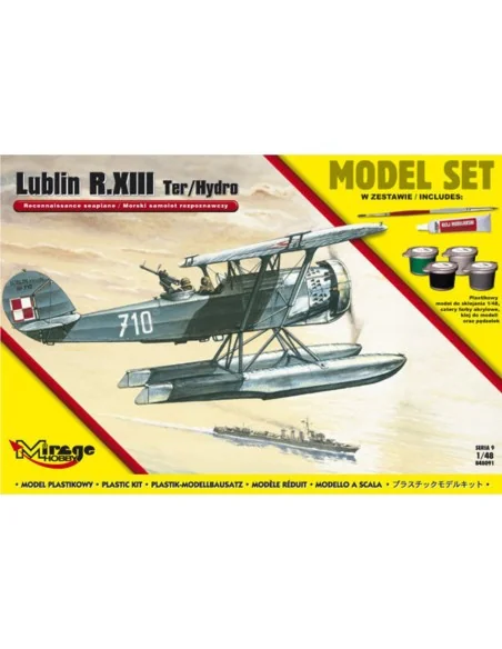 Lublin R.XIII Ter/Hydro Reconnaissance s seaplane (Model Set), 1/48...