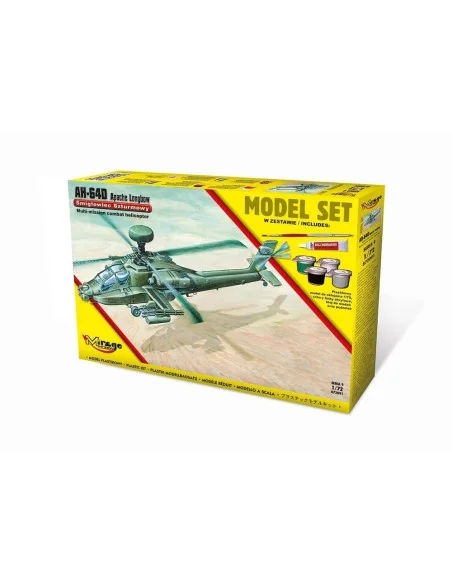 AH-64D APACHE Longbow (Model Set), 1/72 - Mirage Hobby 872091