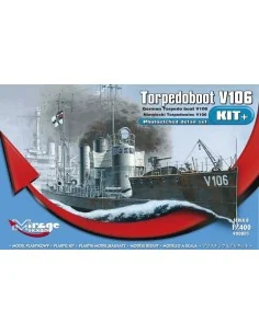 Torpedoboot V106, 1/400 - Mirage Hobby 900001