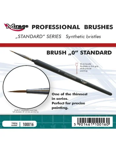 MIRAGE BRUSH STANDARD SIZE 0 - Mirage Hobby 100016