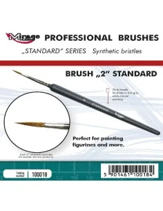 MIRAGE BRUSH STANDARD SIZE 2 - Mirage Hobby 100018