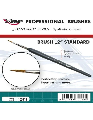 MIRAGE BRUSH STANDARD SIZE 2 - Mirage Hobby 100018
