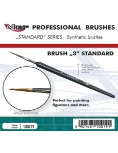 MIRAGE BRUSH STANDARD SIZE 3 - Mirage Hobby 100019