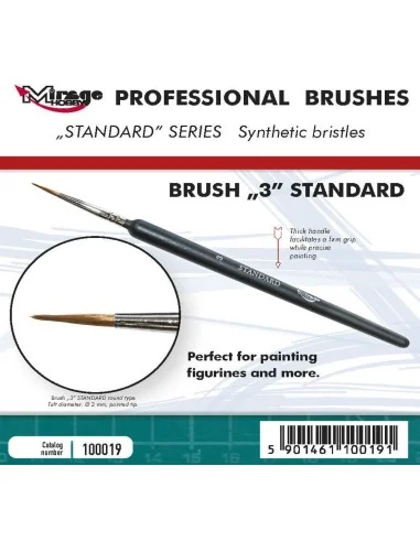 MIRAGE BRUSH STANDARD SIZE 3 - Mirage Hobby 100019