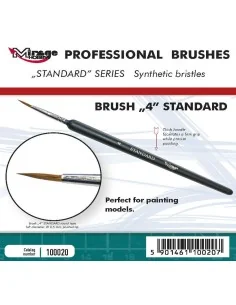 MIRAGE BRUSH STANDARD SIZE 4 - Mirage Hobby 100020