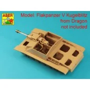 Germ. 10, 5 cm L/28 Barrel for StuH 42 early, 1/35 - Aber Models 35...