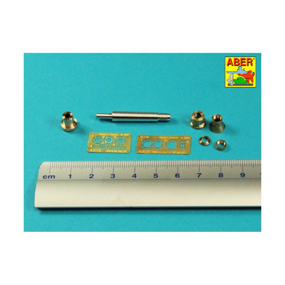 Germ. 10, 5 cm L/28 Barrel for StuH 42 early, 1/35 - Aber Models 35...