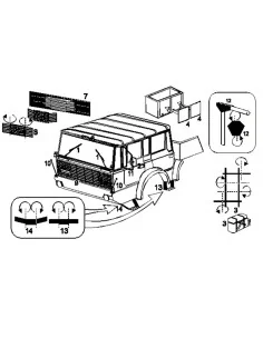 T813 6x6, 1/87 - Hauler HLR87012