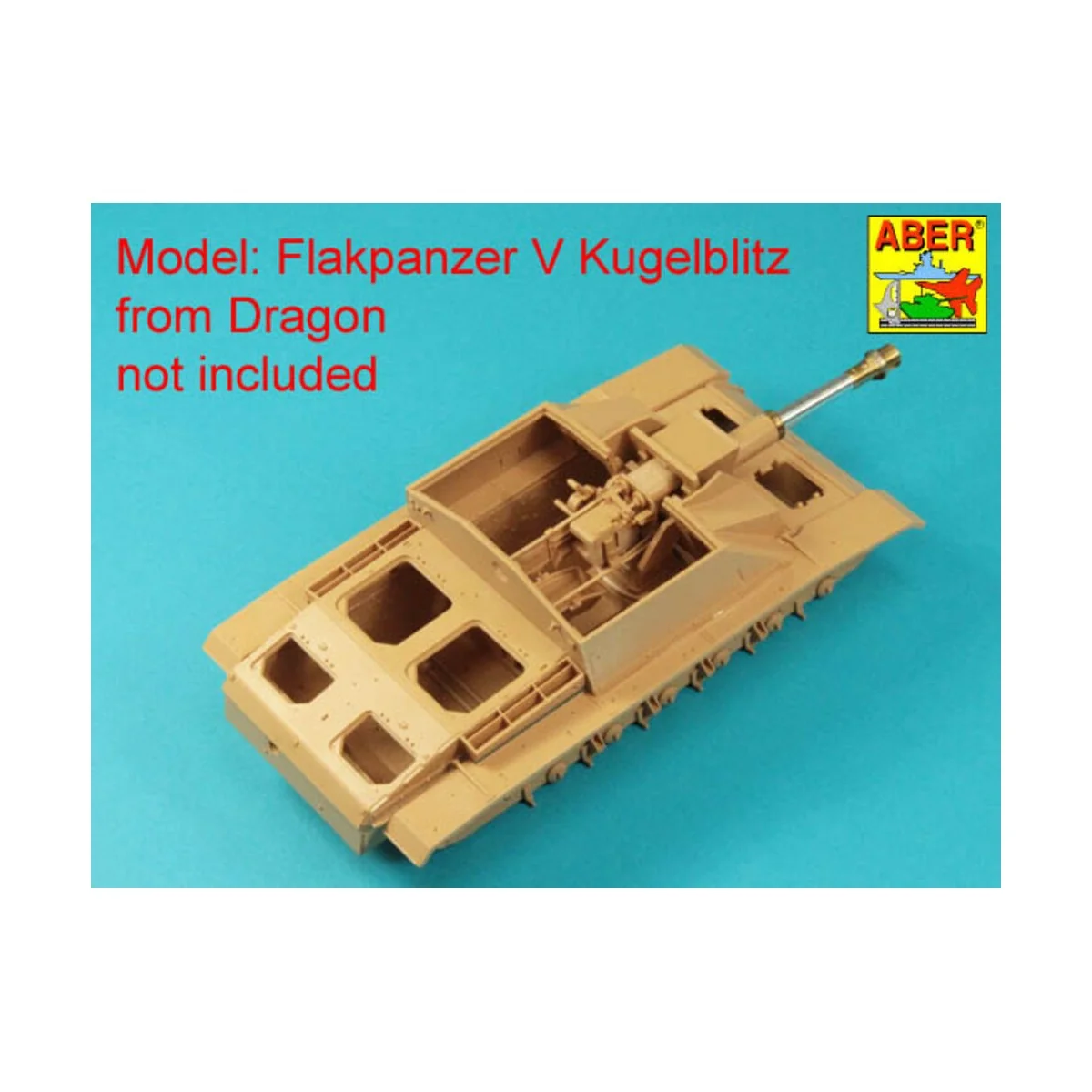 Germ. 10, 5 cm L/28 Barrel for StuH 42 early, 1/35 - Aber Models 35...