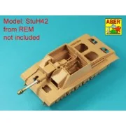 Germ. 10,5 cm L/28 Barrel for StuH 42 early - Aber Models 35 L-341