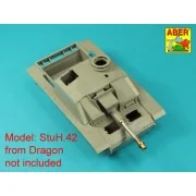 Germ. 10, 5 cm L/28 Barrel for StuH 42 early, 1/35 - Aber Models 35...