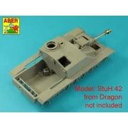 Germ. 10, 5 cm L/28 Barrel for StuH 42 early, 1/35 - Aber Models 35...