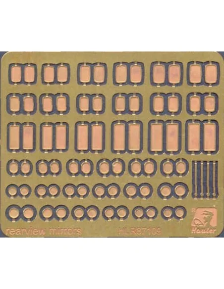 REARWIEW MIRRORS, 1/87 - Hauler HLR87109