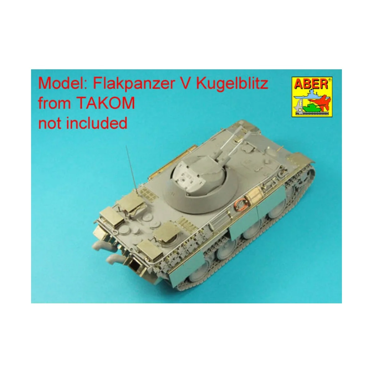 German 3CM Flak 103 two barrels for Kugelblitz tanks, 1/35 - Aber M... German 3CM Flak 103 two barrels for Kugelblitz tanks, 1/35 - Aber M...