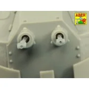 German 3CM Flak 103 two barrels for Kugelblitz tanks - Aber Models ...