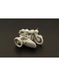 Jawa 250 Perak with sidecar year1946, 1/87 - Hauler HLR87159 2
