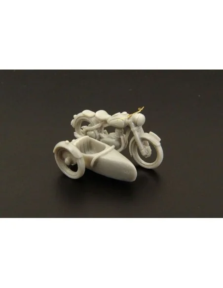 Jawa 250 Perak with sidecar year1946, 1/87 - Hauler HLR87159