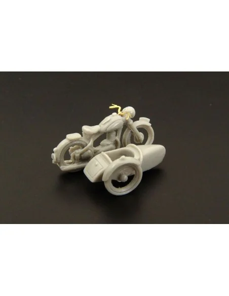 Jawa 250 Perak with sidecar year1946, 1/87 - Hauler HLR87159