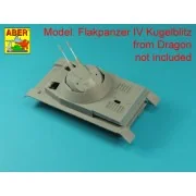 German 3CM Flak 103 two barrels for Kugelblitz tanks, 1/35 - Aber M... German 3CM Flak 103 two barrels for Kugelblitz tanks, 1/35 - Aber M...