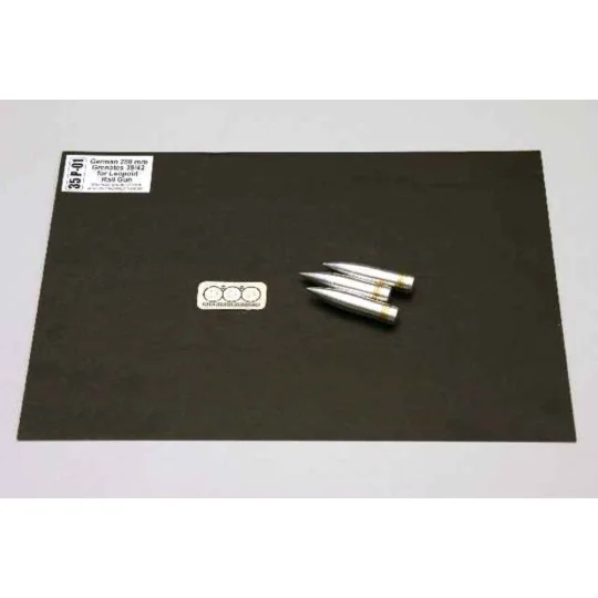 German 280mm Grenates 39/42 forLeopold Rail Gun, 1/35 - Aber Models... German 280mm Grenates 39/42 forLeopold Rail Gun, 1/35 - Aber Models...