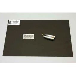 German 280mm R Grenates 4331 for Leopold Rail Gun - Aber Models 35 ...