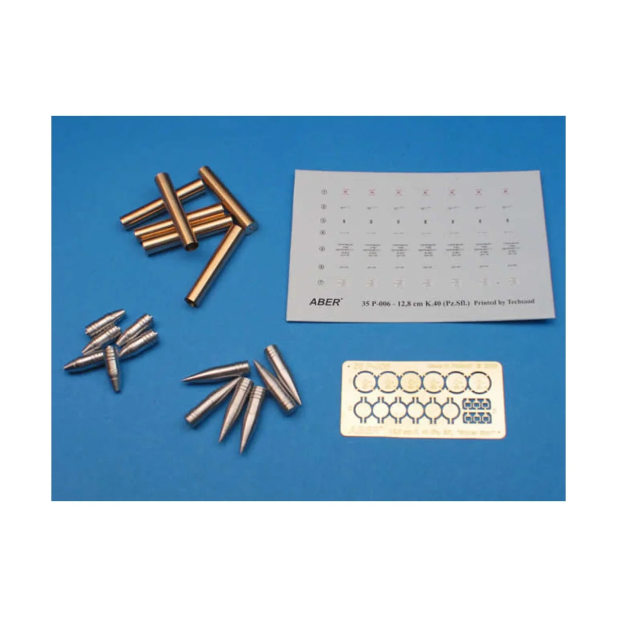 German 280 mm R Grenates 4331 for Leopold Rail Gun - Aber Models 35...