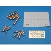 German 280 mm R Grenates 4331 for Leopold Rail Gun - Aber Models 35...