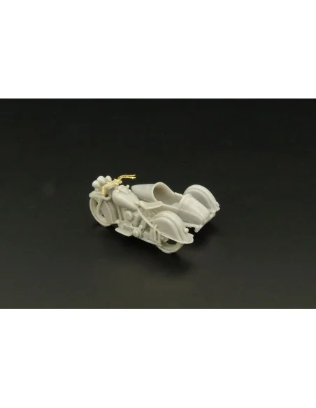 [NO_DESC] Indian CHIEF with sidecar 1940-53, 1/87 - Hauler HLR87188