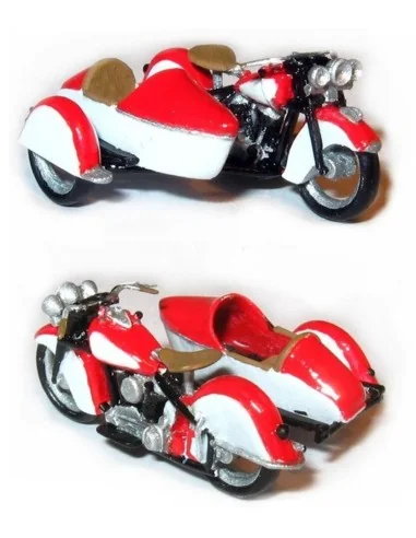 Indian CHIEF with sidecar 1940-53, 1/87 - Hauler HLR87188