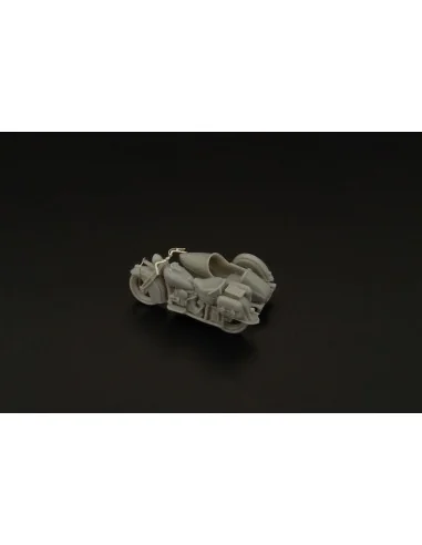 Indian FOUR -sidecar 1940y, 1/87 - Hauler HLR87189
