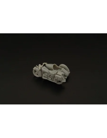 [NO_DESC] Indian FOUR -sidecar 1940y, 1/87 - Hauler HLR87189