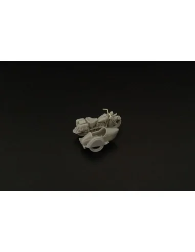 Indian FOUR -sidecar 1940y, 1/87 - Hauler HLR87189