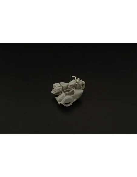 Indian FOUR -sidecar 1940y, 1/87 - Hauler HLR87189