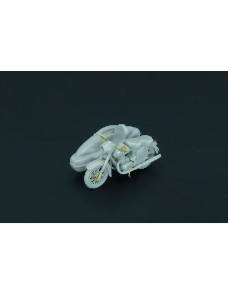 JW 250, , Kýva?ka‘‘ r 1956 w sidecar Velorex 560, 1/87 - Hauler HLR...
