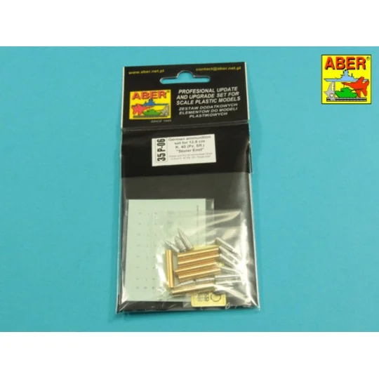 German ammunition set for12,8cm K.40 (Pz.Sfl.) Sturer Emil - Aber M...
