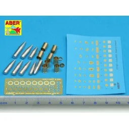 German ammunition for sFH 18, 1/35 - Aber Models 35 P-07