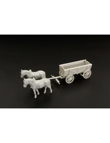 Horse drawn wagon, 1/120 - Hauler HTT120059