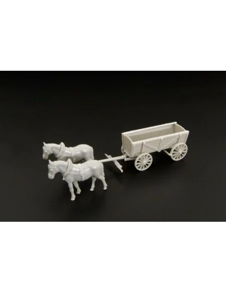 Horse drawn wagon, 1/120 - Hauler HTT120059
