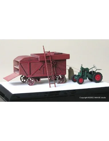 Threshing-machine 1937 with Svoboda tractor, 1/120 - Hauler HTT120060