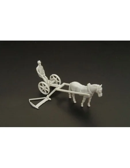 Grass chopper MELICHAR w horse, 1/120 - Hauler HTT120064