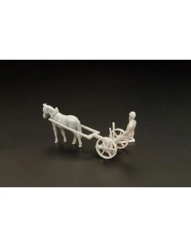 Grass chopper MELICHAR w horse, 1/120 - Hauler HTT120064