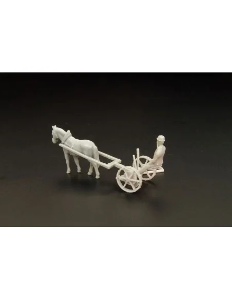 Grass chopper MELICHAR w horse, 1/120 - Hauler HTT120064