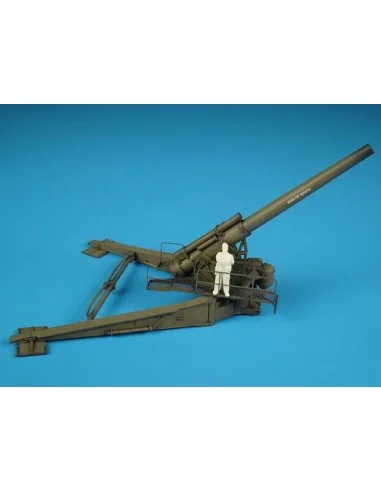 M1 240mm howitzer IN FIRE POSITION, 1/72 - Hauler HLP72006