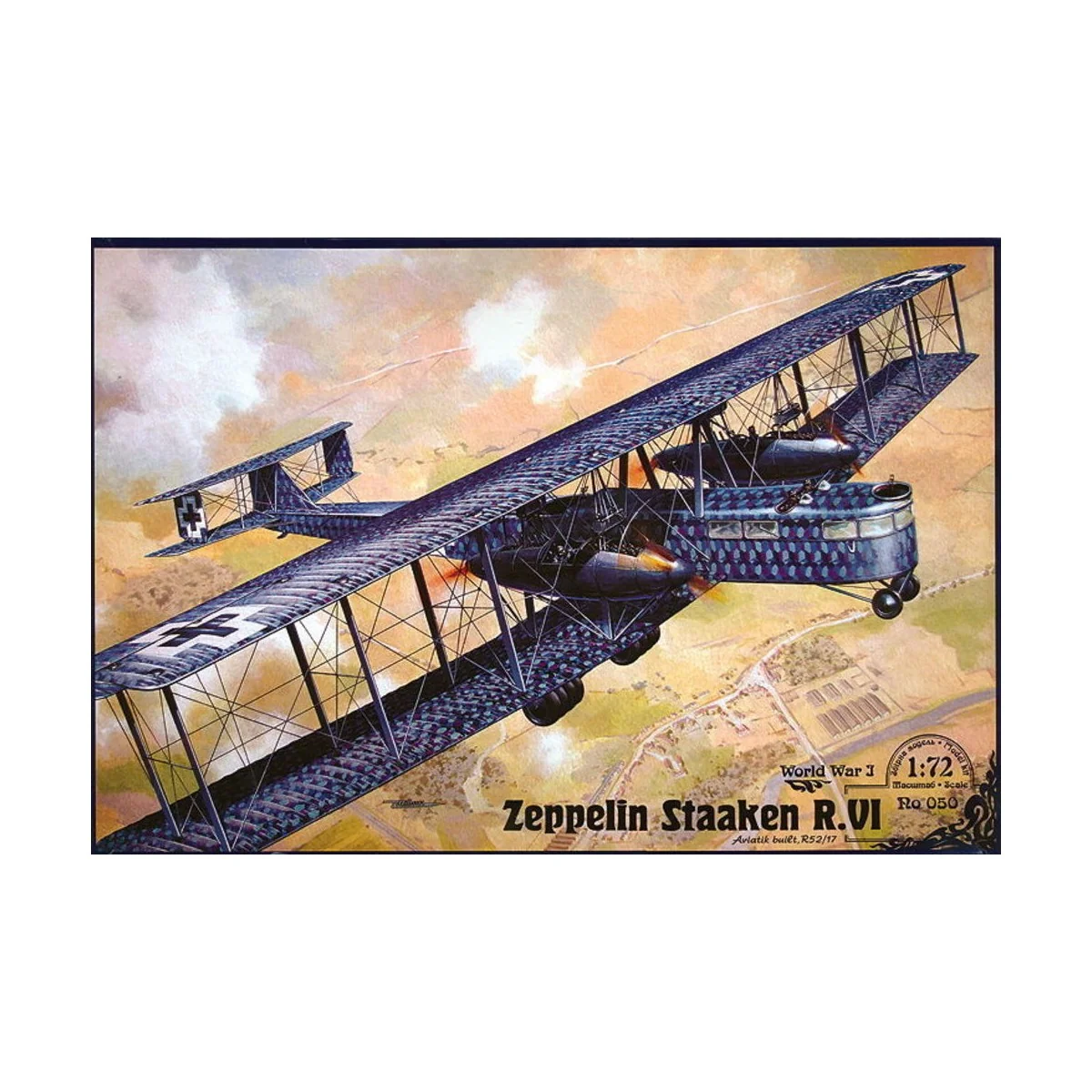 Zeppelin Staaken R.VI (Aviatik, 52/17) - Roden 050