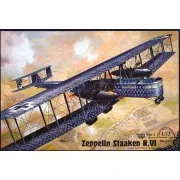 Zeppelin Staaken R.VI (Aviatik, 52/17), 1/72 - Roden 050 Zeppelin Staaken R.VI (Aviatik, 52/17), 1/72 - Roden 050