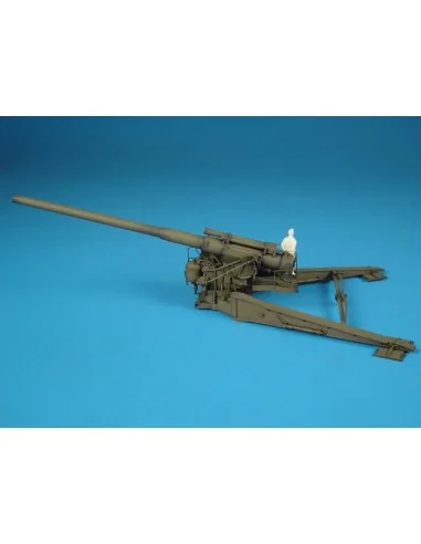 M1 8inch gun IN FIRE POSITION, 1/72 - Hauler HLP72007