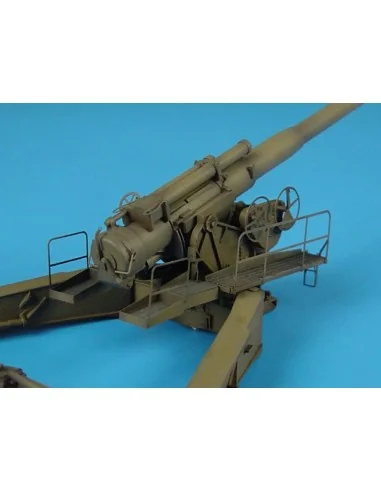 M1 8inch gun IN FIRE POSITION, 1/72 - Hauler HLP72007