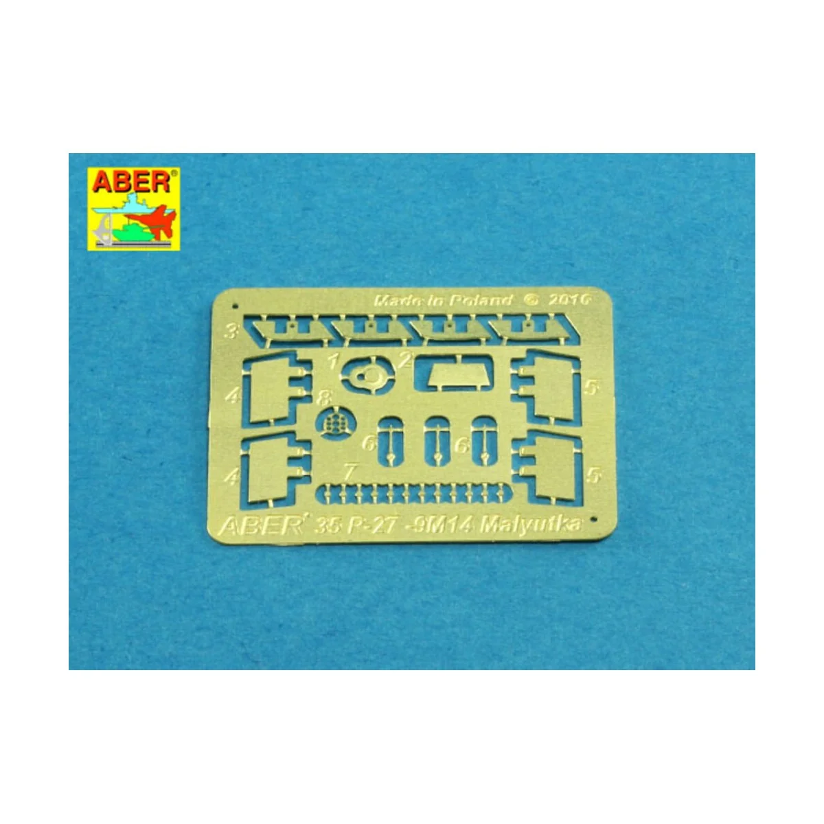 Soviet rocket 9M14 Malyutka, 1/35 - Aber Models 35 P-27