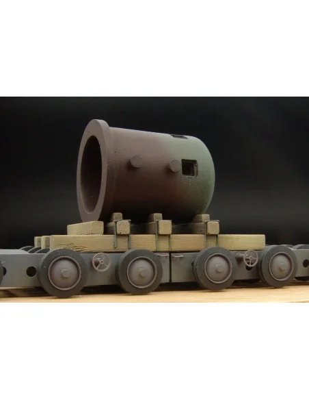 Culemeyer 80ton with armored cupola, 1/72 - Hauler HLP72011